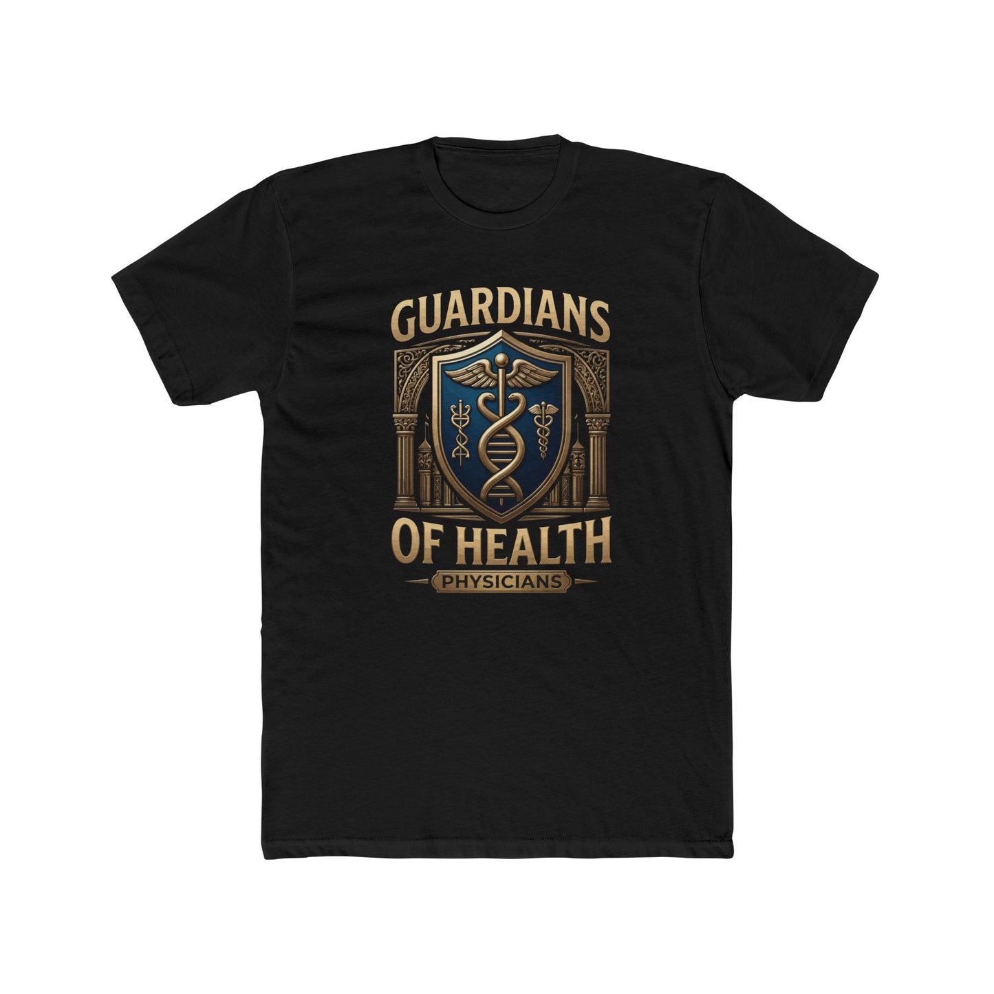 Guardians of Health Physician T-Shirt — Medical Doctor Shield Tee
