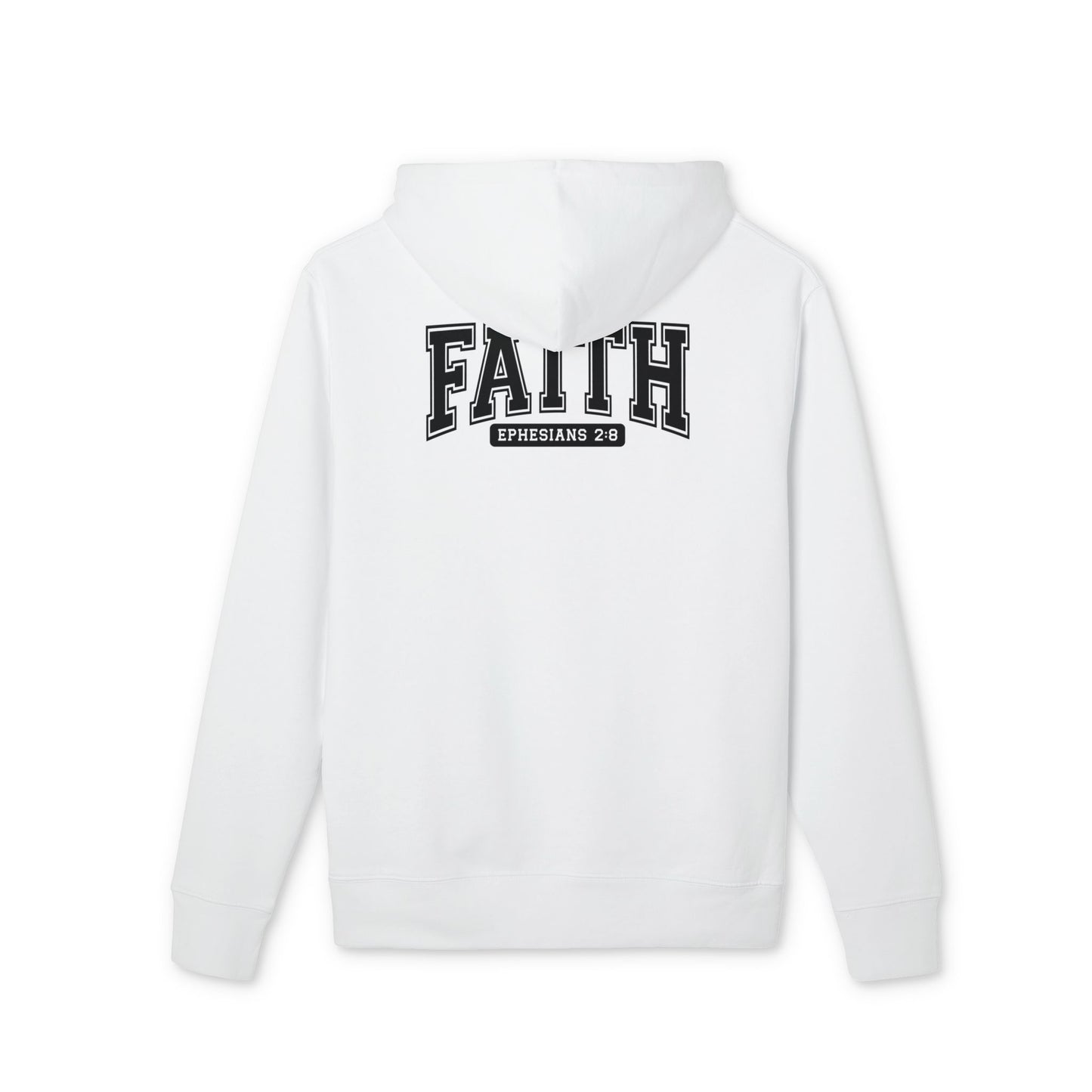 Faith Hoodie - 'Ephesians 2:8' Scriptural Pullover