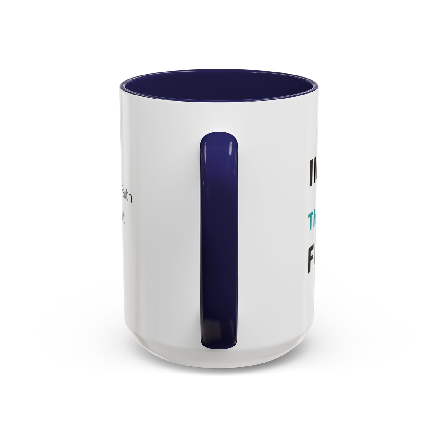 Christian Diabetes Coffee Mug – "Powered by Faith and a Little Bit of Insulin" Accent Mug (11/15oz)