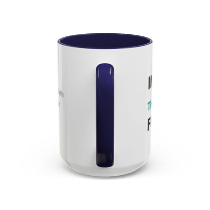 Christian Diabetes Coffee Mug – "Powered by Faith and a Little Bit of Insulin" Accent Mug (11/15oz)