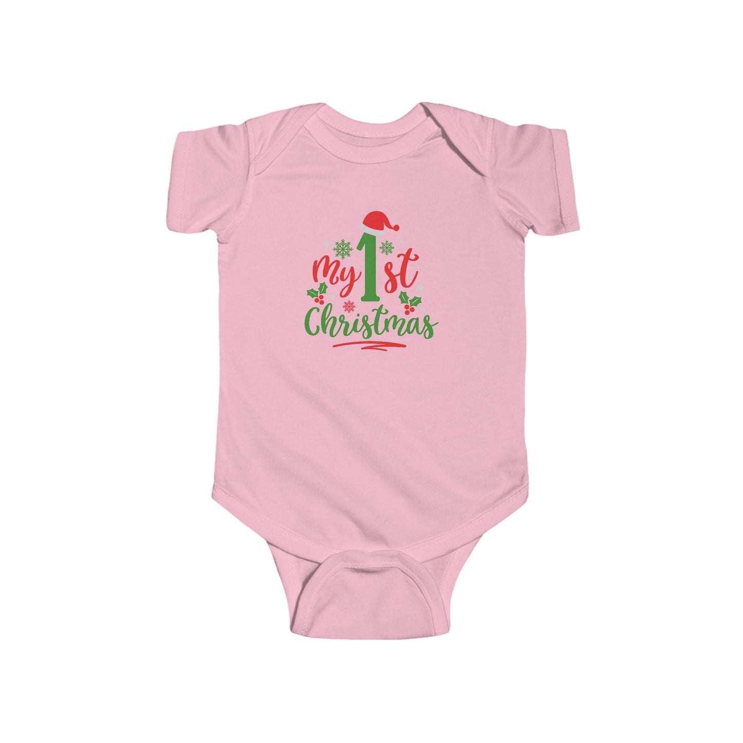 My 1st Christmas Baby Bodysuit — Infant Holiday Onesie