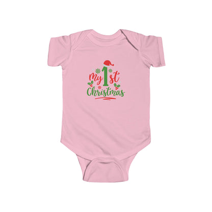 My 1st Christmas Baby Bodysuit — Infant Holiday Onesie