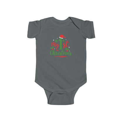 My 1st Christmas Baby Bodysuit — Infant Holiday Onesie