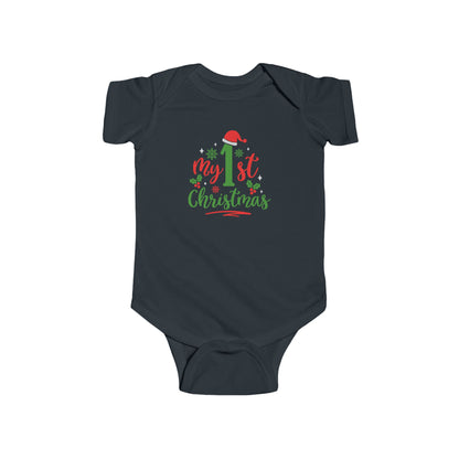 My 1st Christmas Baby Bodysuit — Infant Holiday Onesie