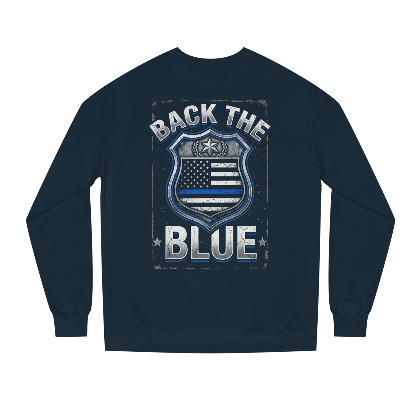 Back the Blue Sweatshirt — Police Support Crewneck