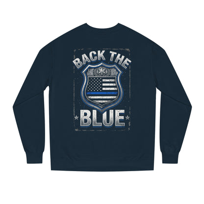 Back the Blue Sweatshirt — Police Support Crewneck