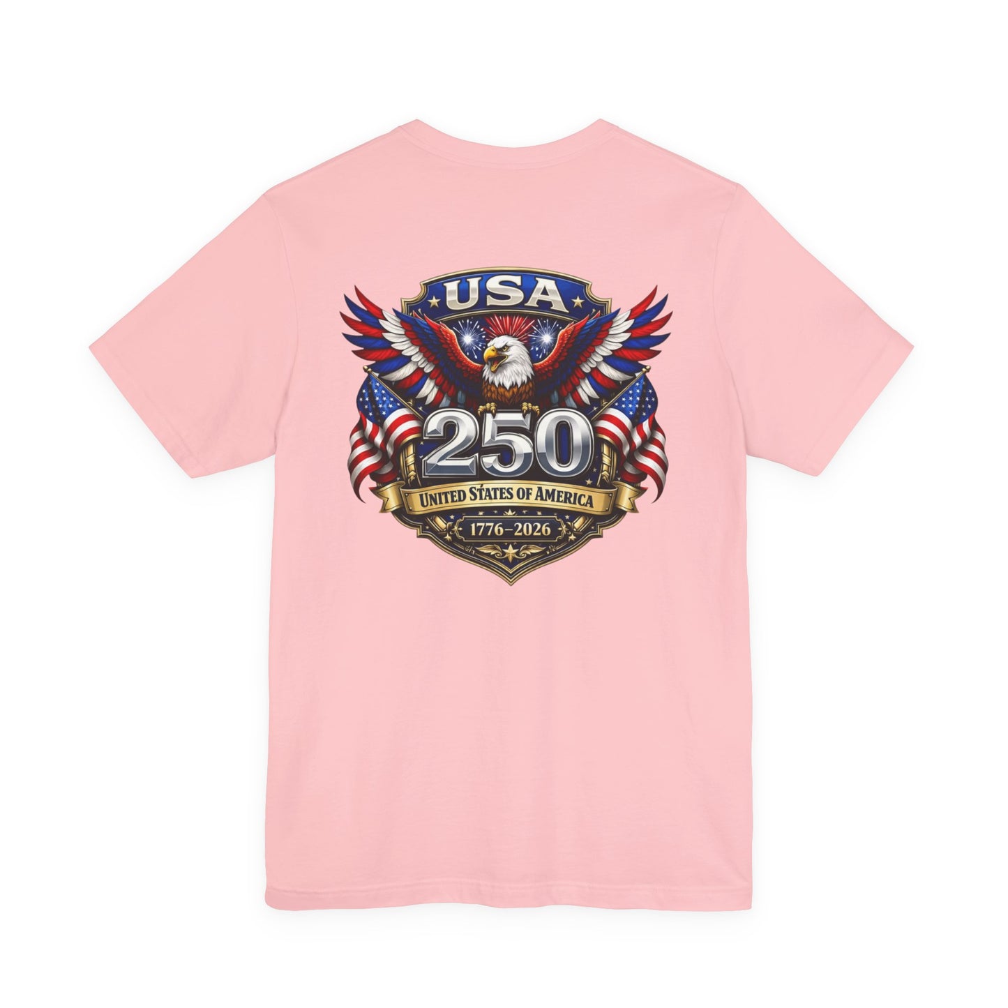 USA 250th Eagle T-Shirt — 1776–2026 Patriotic American Independence Tee