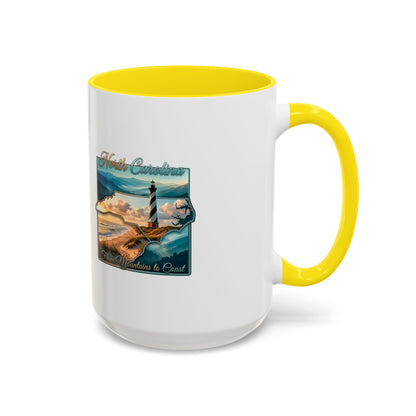 Coastal Lighthouse Coffee Mug – From Mountains to Coast Accent Mug