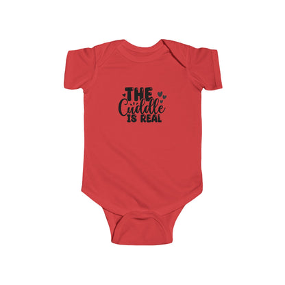 Infant Bodysuit "The Cuddle Is Real" - Cute Baby Onesie, Newborn Gift