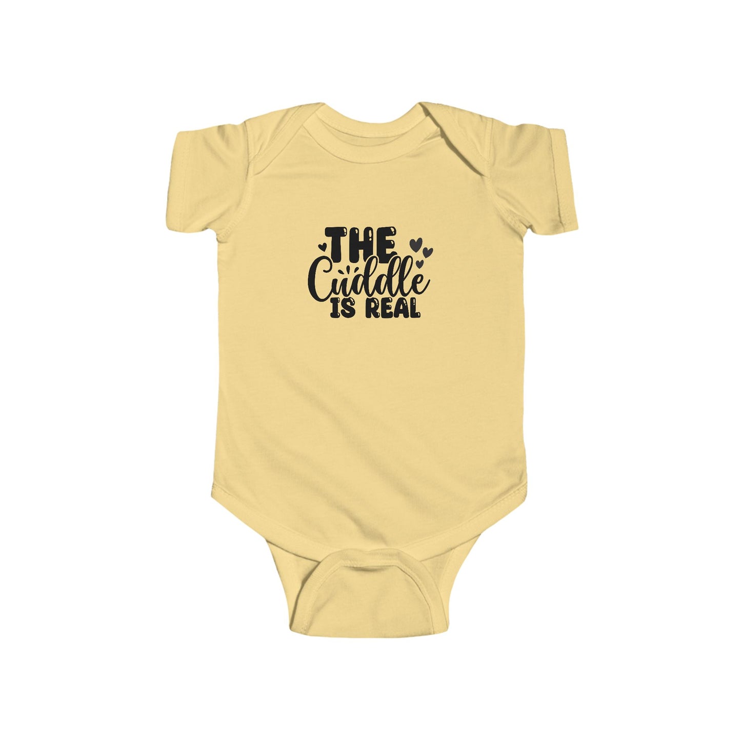 Infant Bodysuit "The Cuddle Is Real" - Cute Baby Onesie, Newborn Gift