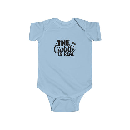 Infant Bodysuit "The Cuddle Is Real" - Cute Baby Onesie, Newborn Gift