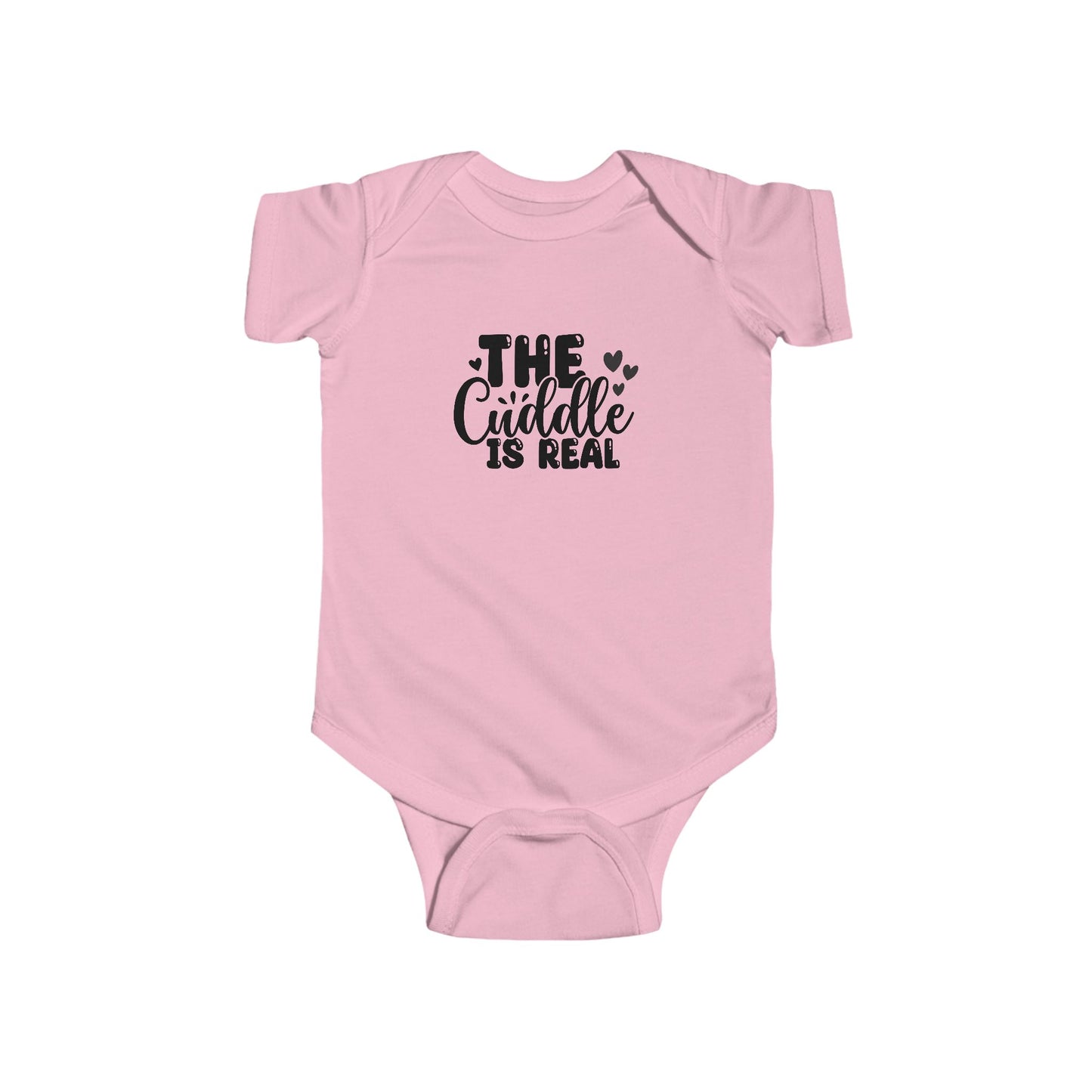 Infant Bodysuit "The Cuddle Is Real" - Cute Baby Onesie, Newborn Gift