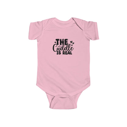 Infant Bodysuit "The Cuddle Is Real" - Cute Baby Onesie, Newborn Gift