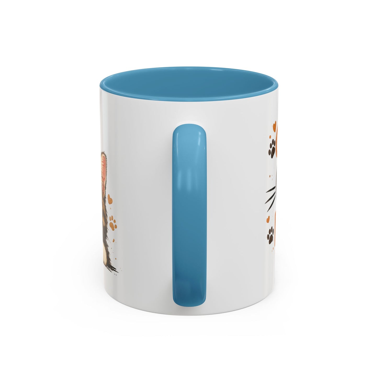 Cat Mug — "Crazy Cat Lady" Cute Kitten Accent Coffee Mug (11/15 oz)
