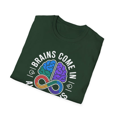 Brains Come in All Patterns T-Shirt