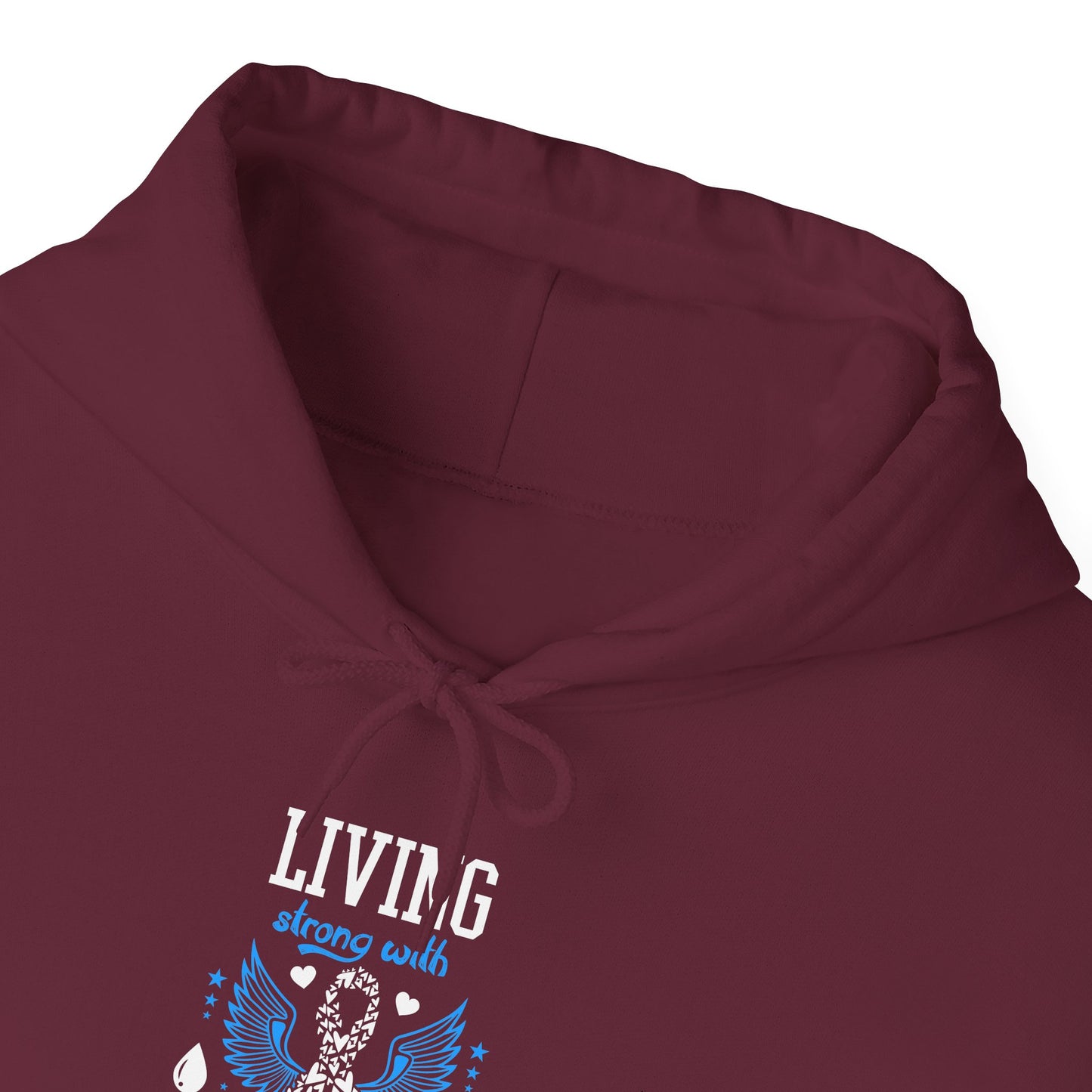 "Living Strong With Diabetes Daily"  Hoodie