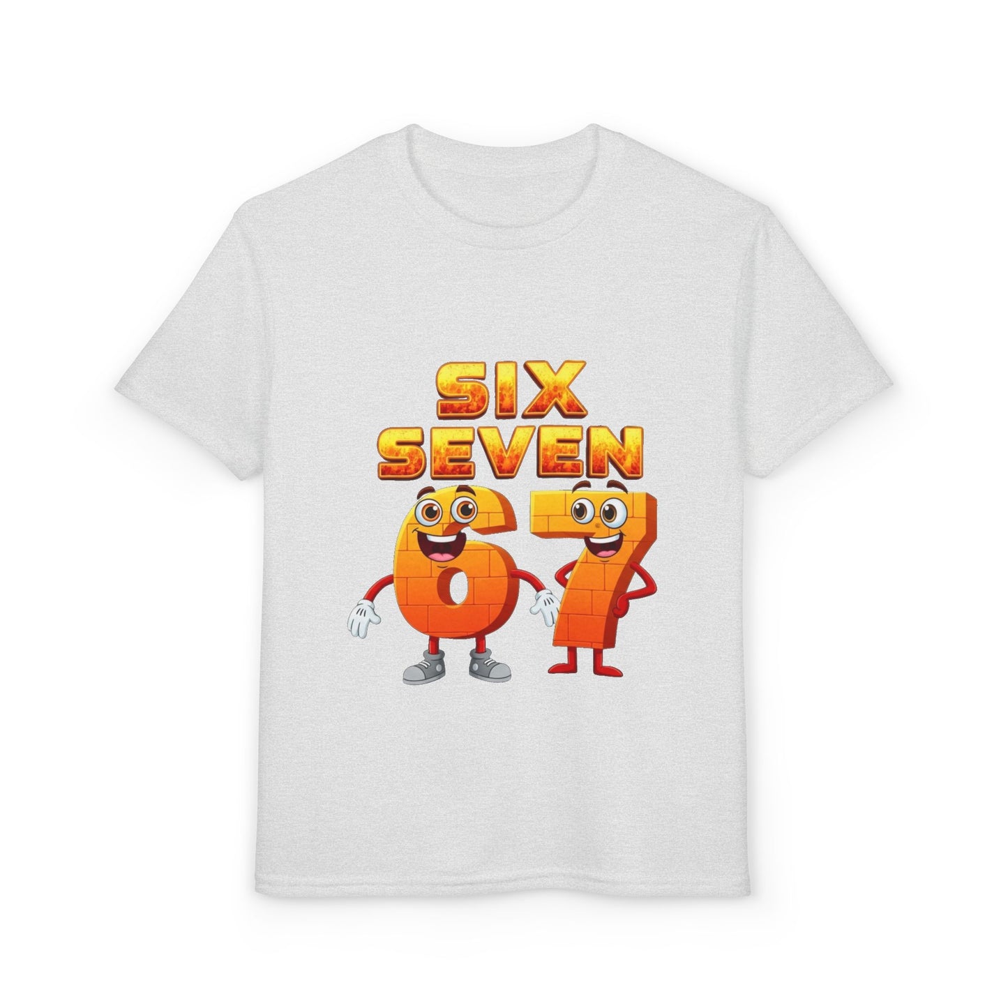 Six Seven 67 Kids T-Shirt – Cute Cartoon Number Shirt for Boys & Girls