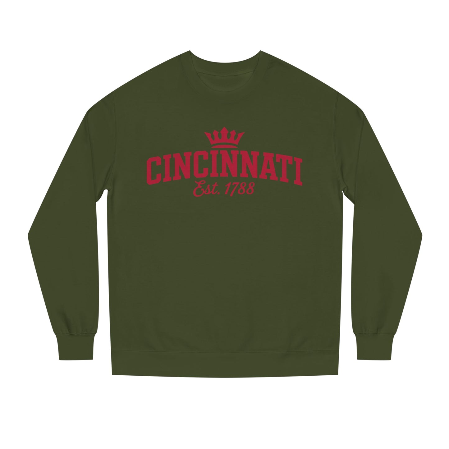 Cincinnati Est. 1788 Crewneck Sweatshirt — Vintage City Pride