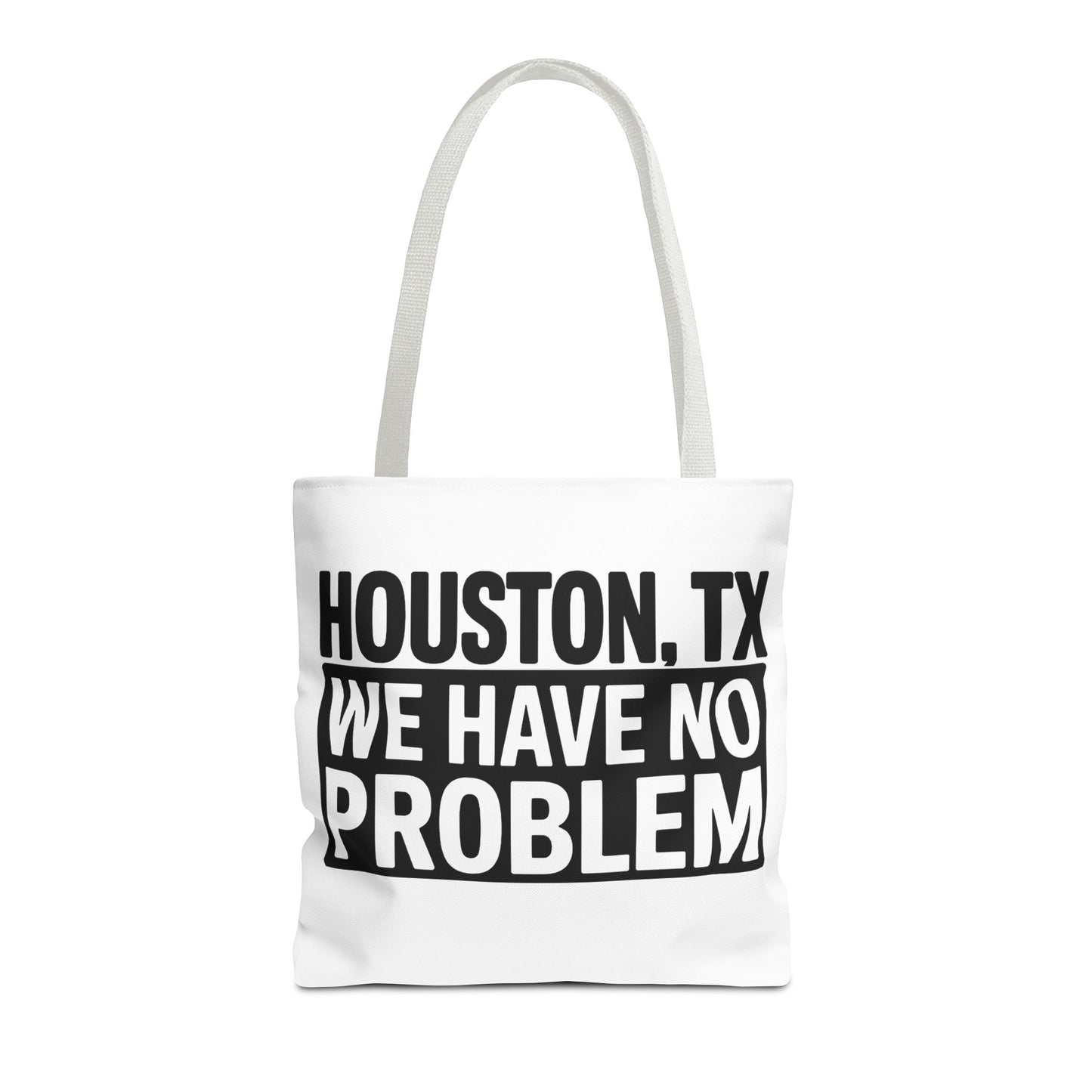Houston TX Tote Bag — 'We Have No Problem' Graphic Market Tote