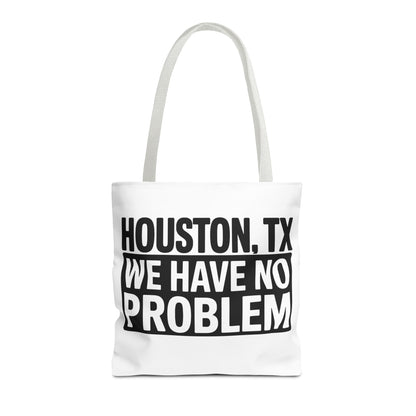 Houston TX Tote Bag — 'We Have No Problem' Graphic Market Tote