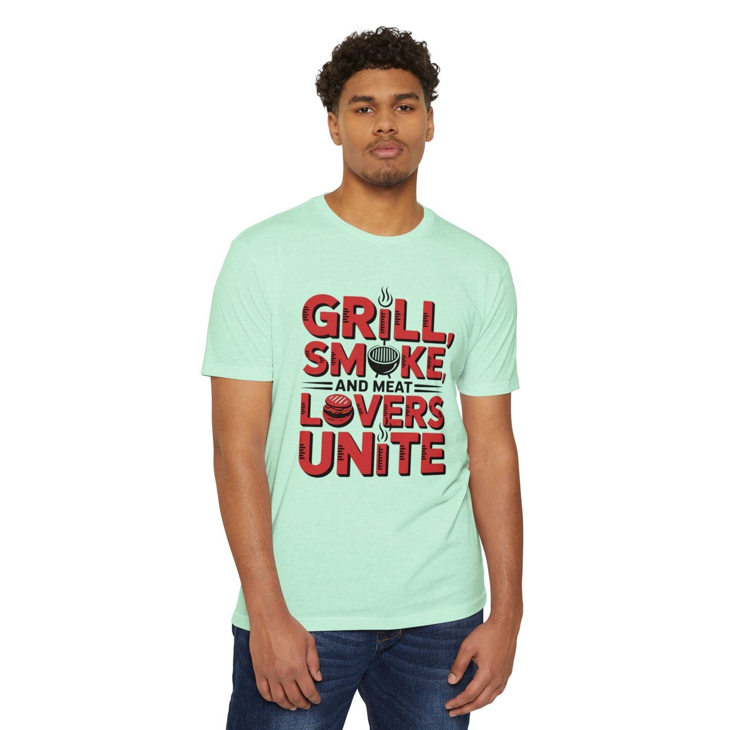 Grill, Smoke and Meat Lovers Unite T-Shirt