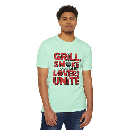 Grill, Smoke and Meat Lovers Unite T-Shirt
