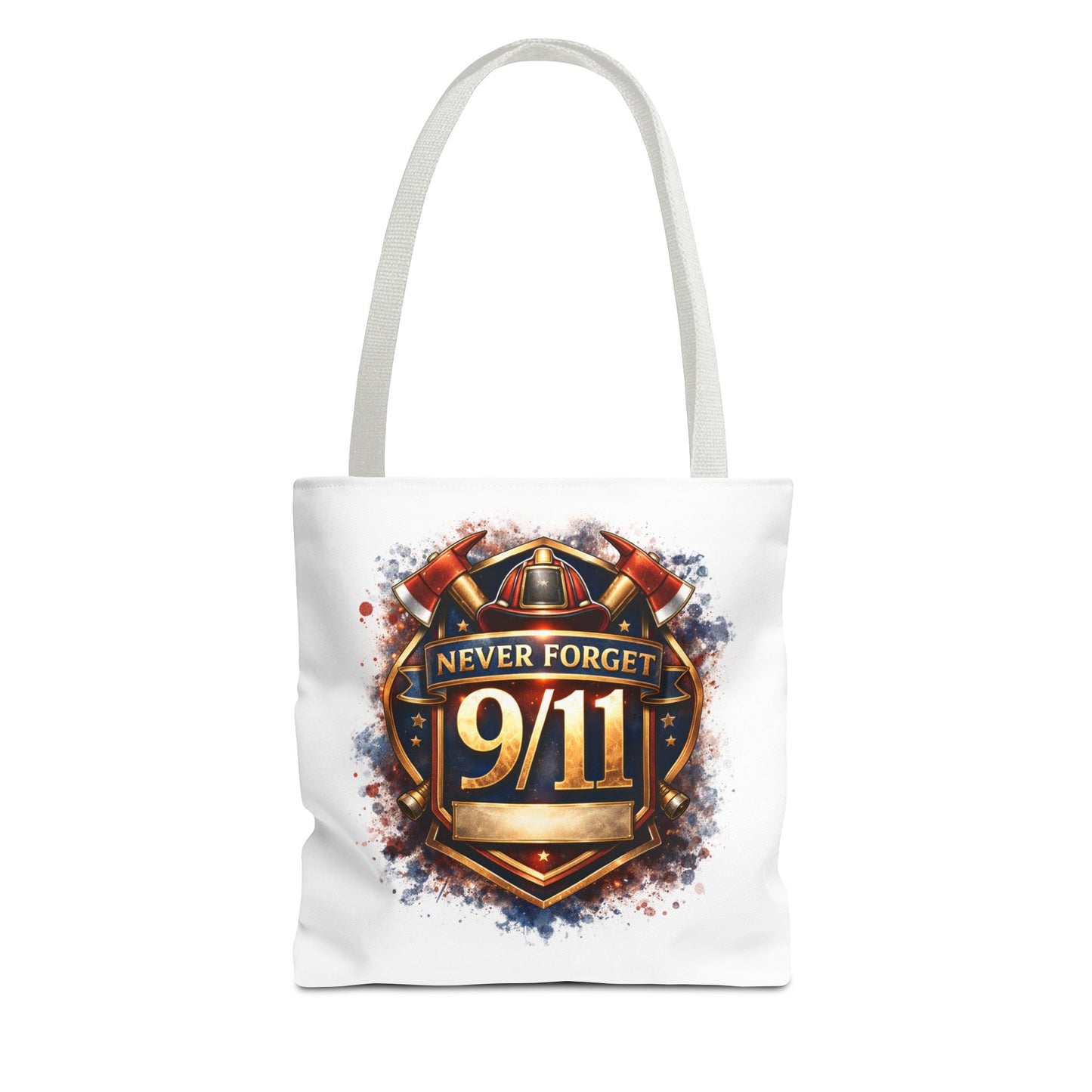 Never Forget 9/11 Memorial Tote Bag