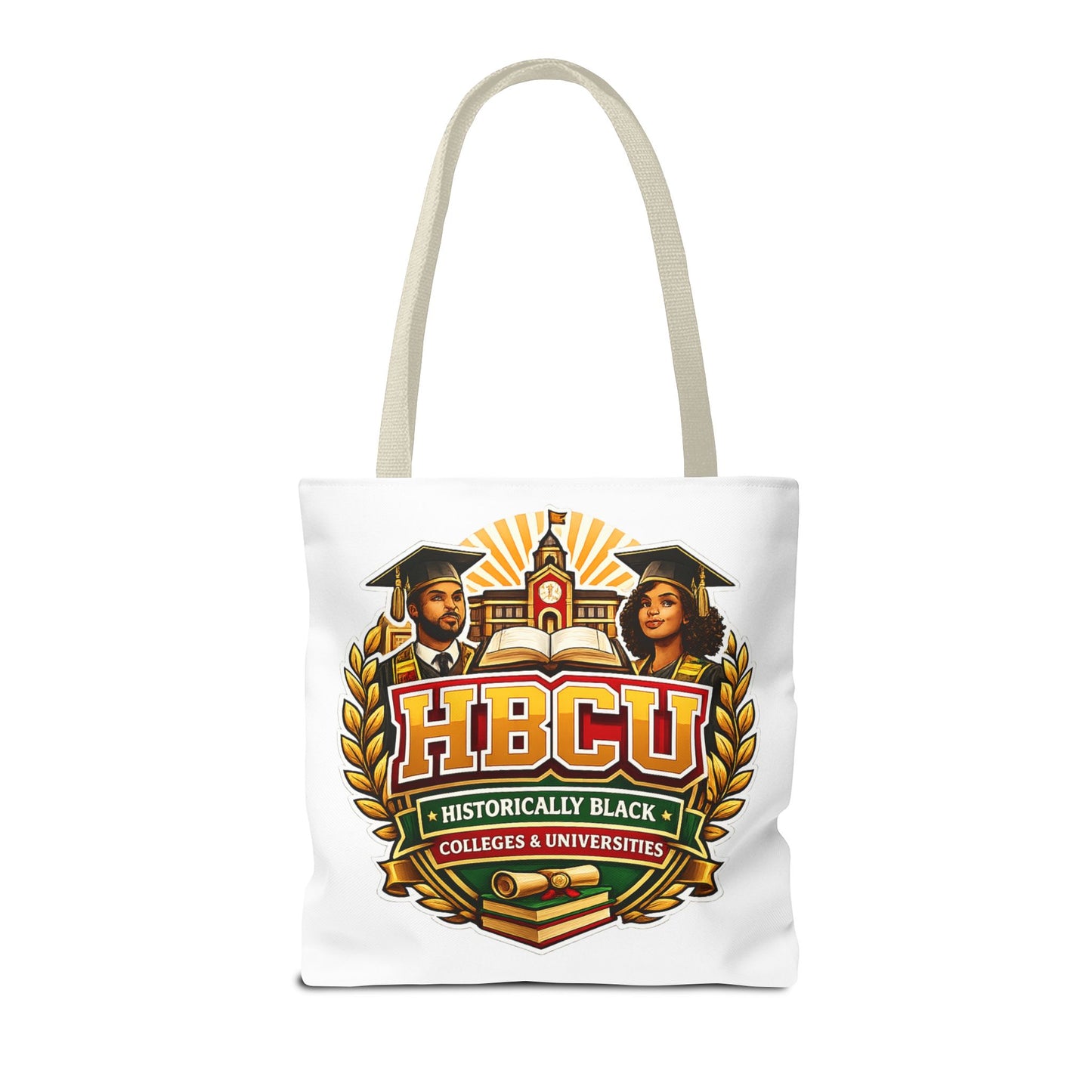 HBCU Crest Tote Bag — Historically Black Colleges & Universities Graduation Tote