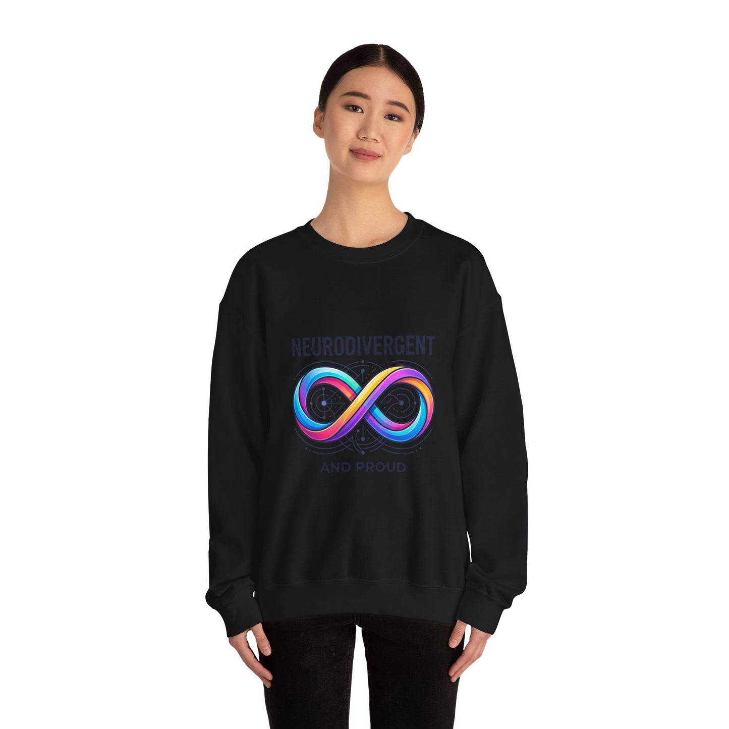 Neurodivergent and Proud Sweatshirt | autistic pride, identity-first