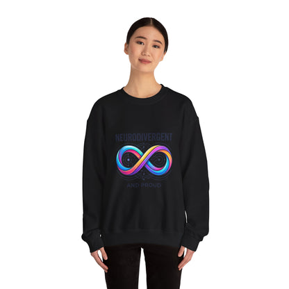 Neurodivergent and Proud Sweatshirt | autistic pride, identity-first