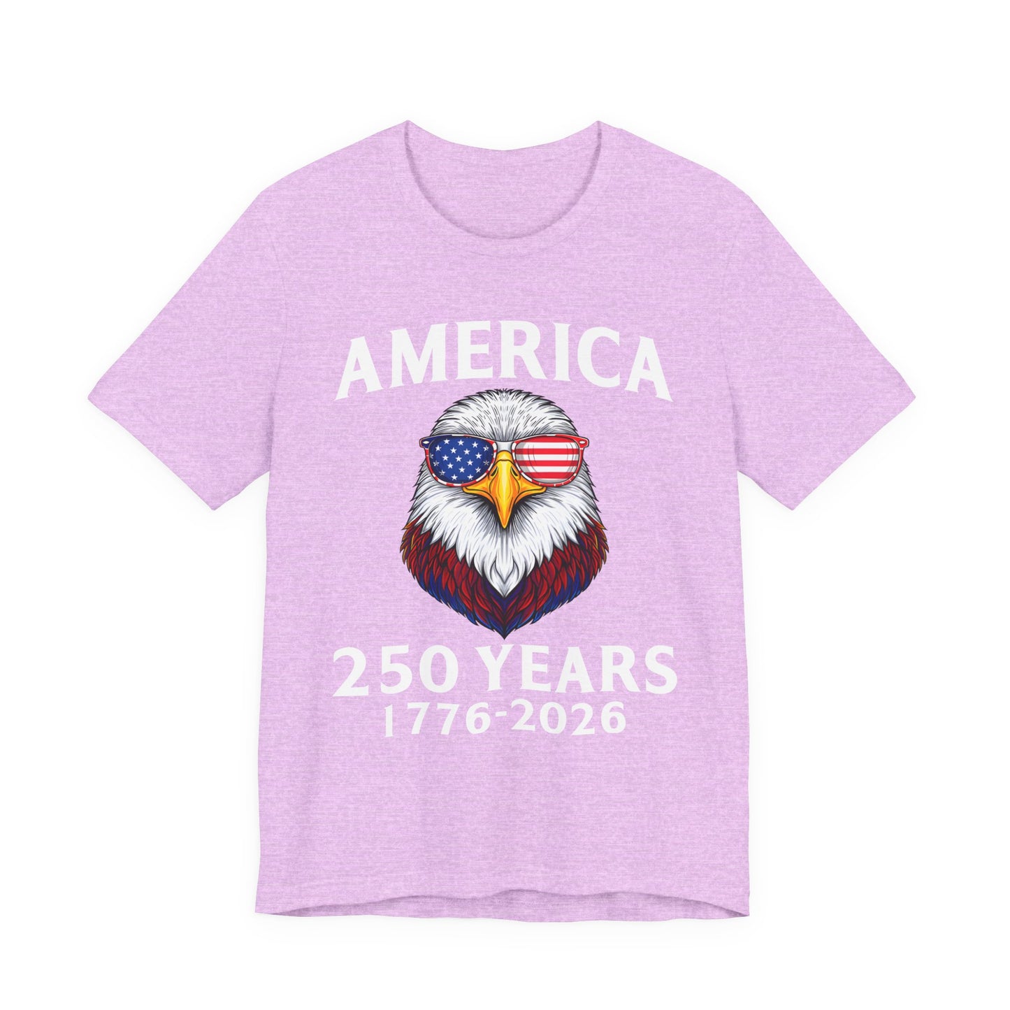 America 250 Years Tee — Patriotic Bald Eagle 1776-2026 T-Shirt