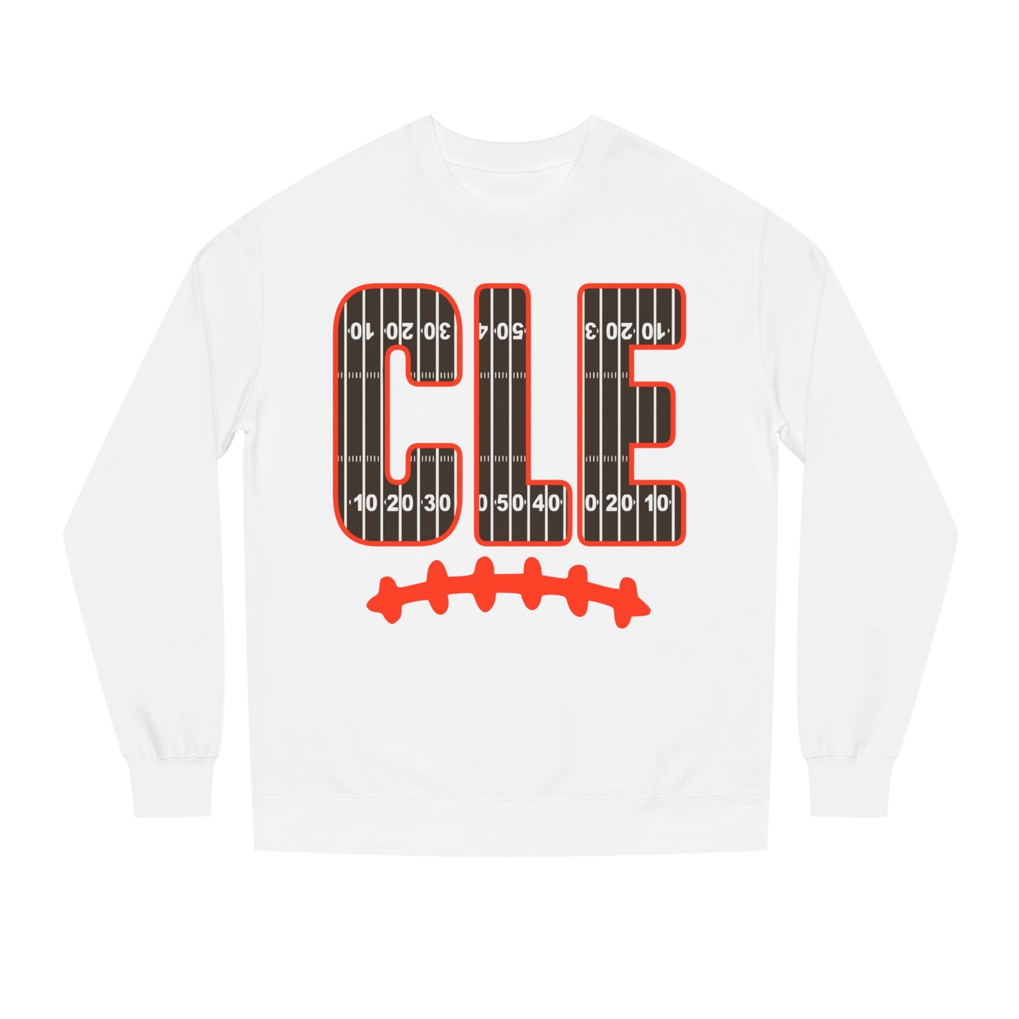 CLE Football Field Crewneck Sweatshirt