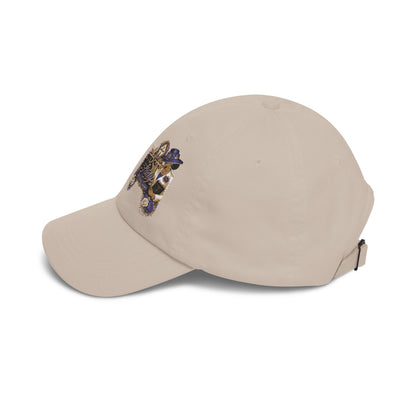 Dad Cap — 'Best Dressed' Floral Embroidered Baseball Hat