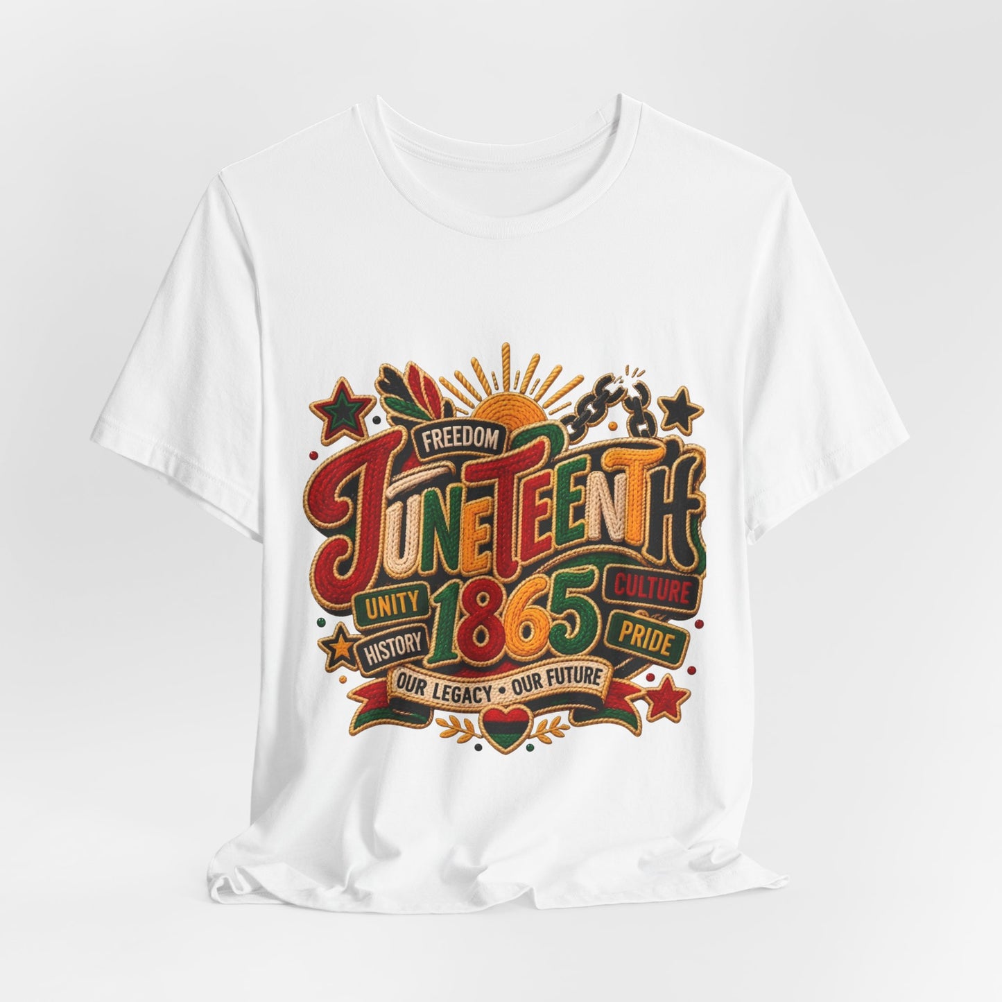 Juneteenth 1865 Celebration T-Shirt — Freedom, Unity & Pride Tee
