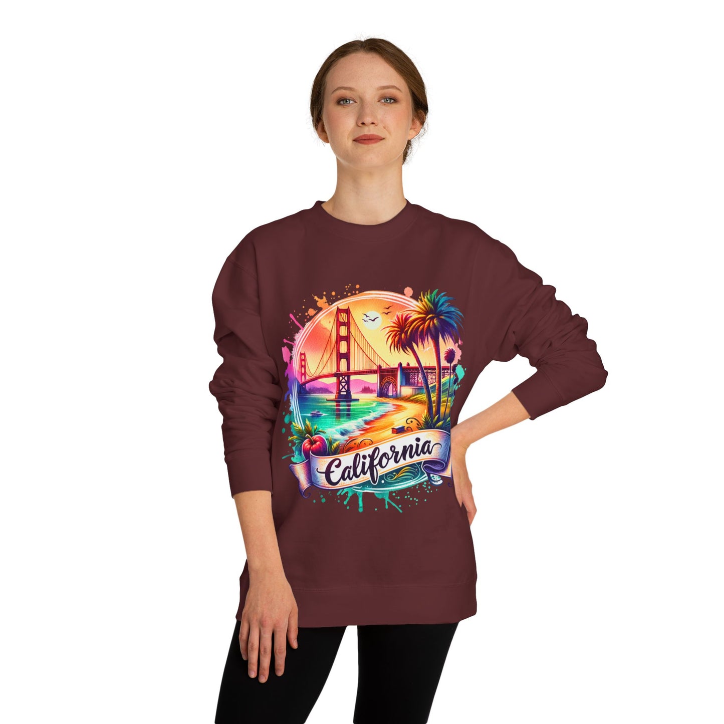 California Sunset Crewneck Sweatshirt