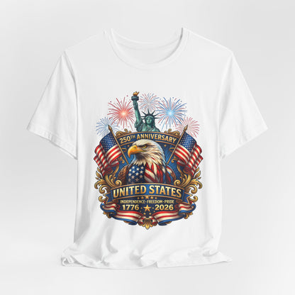 250th Anniversary United States Eagle T-Shirt – 1776–2026 Patriotic Tee