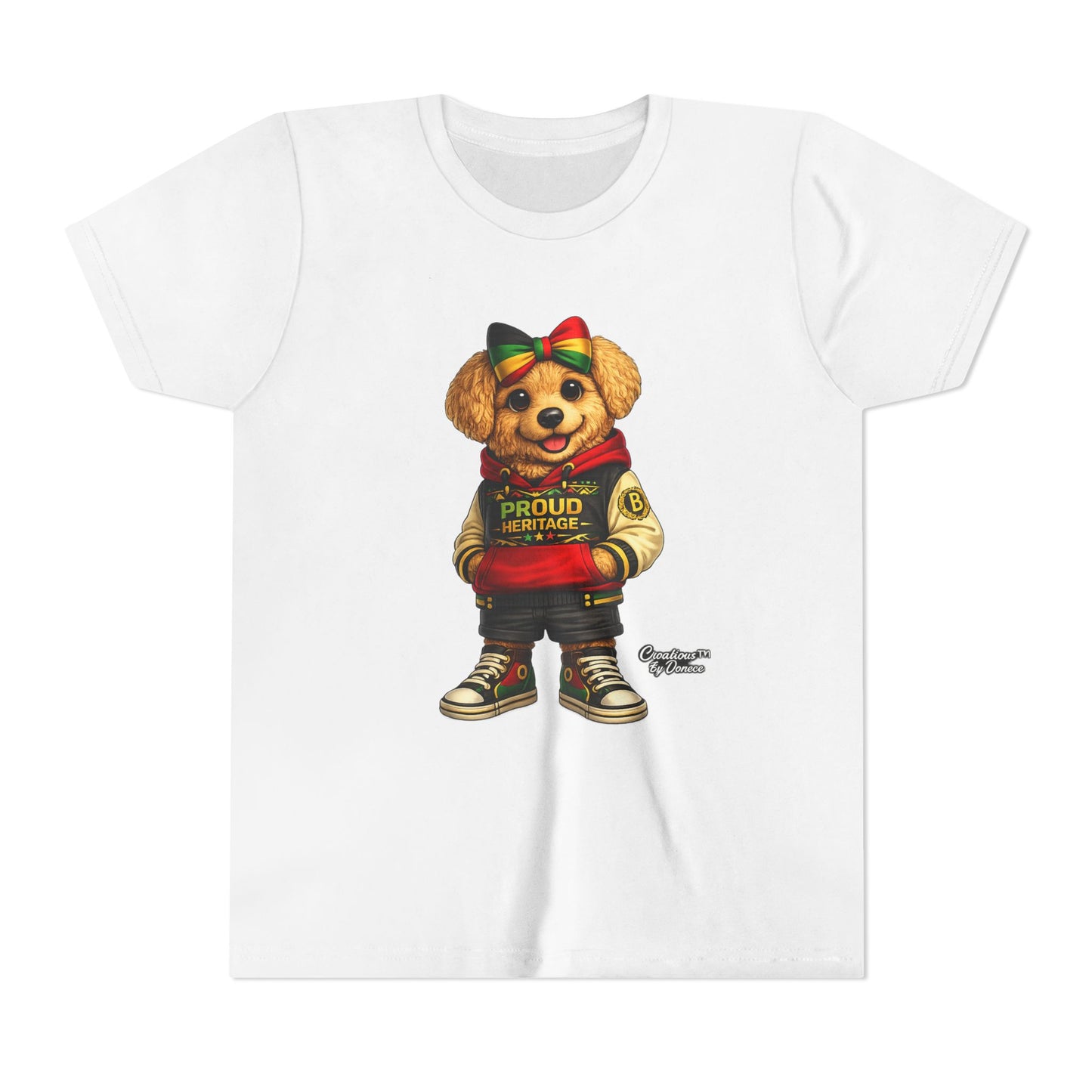 Kids Rasta Bear 'Proud Heritage' Tee