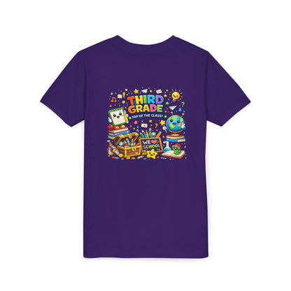 Third Grade Kids Tee — "Third Grade Out of the Classroom" Back-to-School Youth Shirt