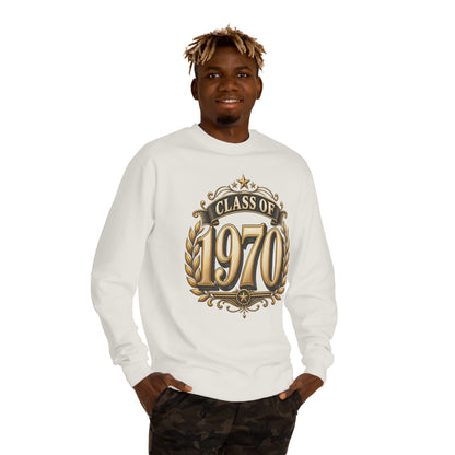 Class of 1970 Crewneck Sweatshirt — Vintage Alumni Reunion Gift