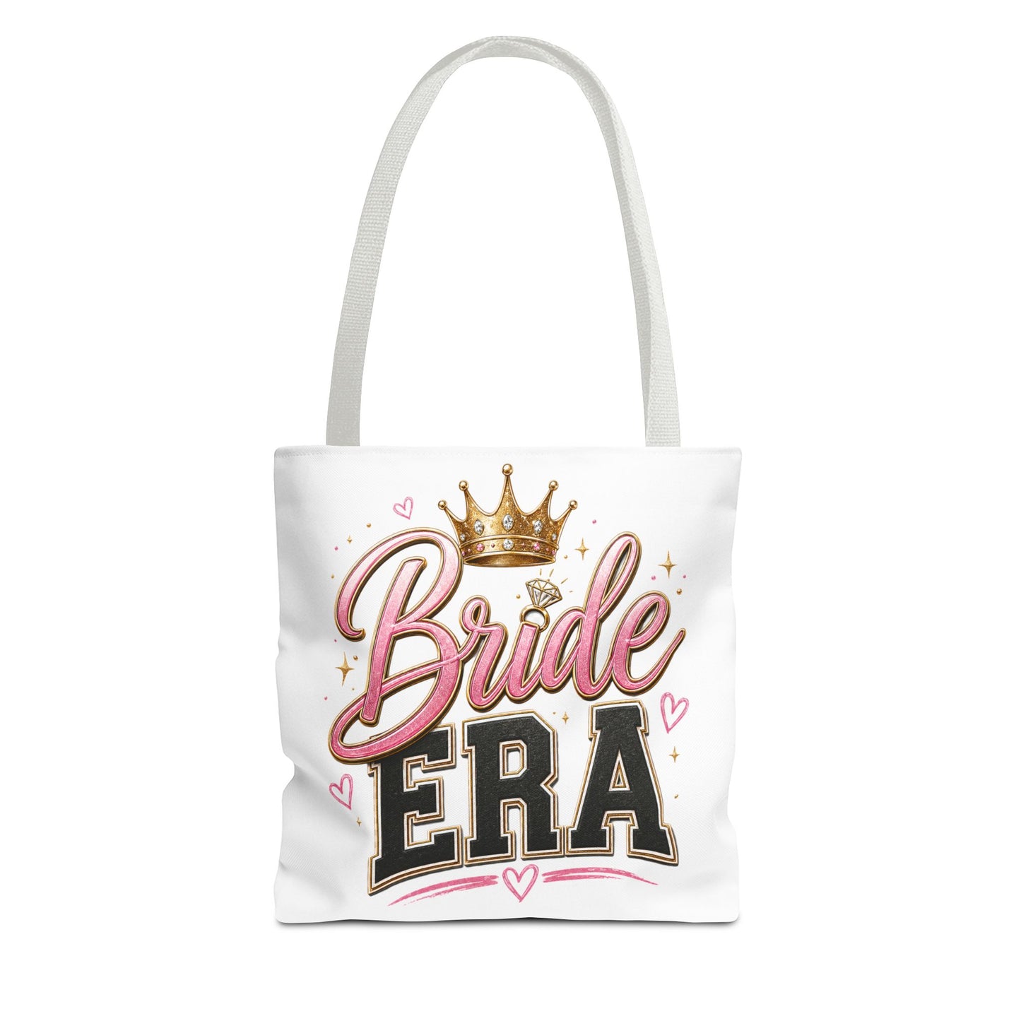 Bride Era Tote Bag — Bachelorette Bride Crown Tote for Bridal Shower & Wedding Weekend