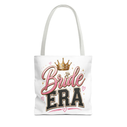 Bride Era Tote Bag — Bachelorette Bride Crown Tote for Bridal Shower & Wedding Weekend