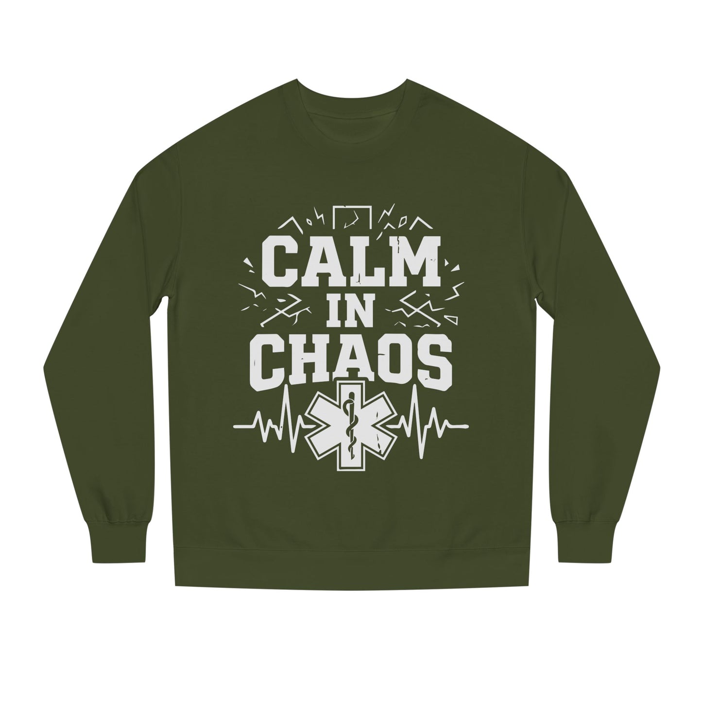 Calm in Chaos Sweatshirt — EMT/Paramedic Rescue Crewneck