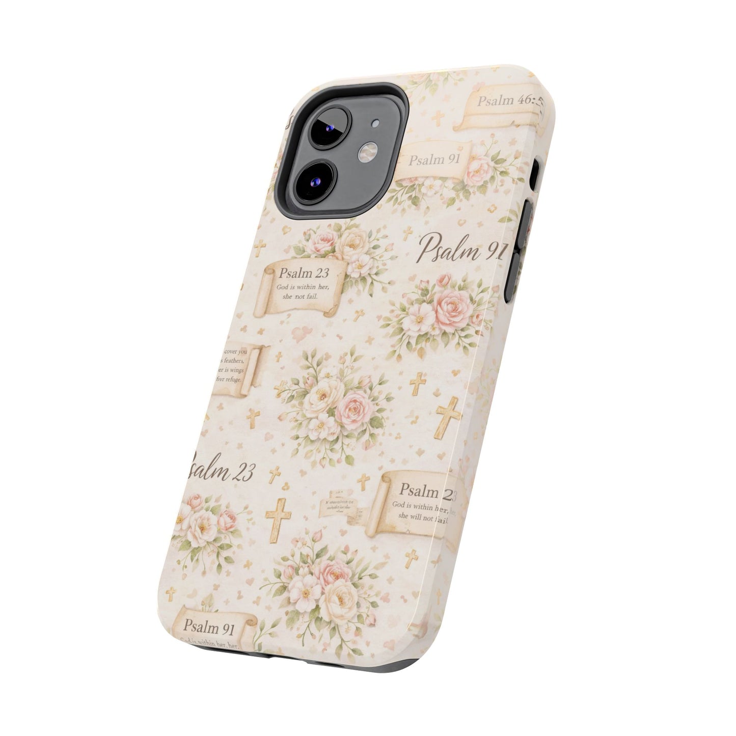 God Is Within Her Phone Case | Christian Floral iPhone Case