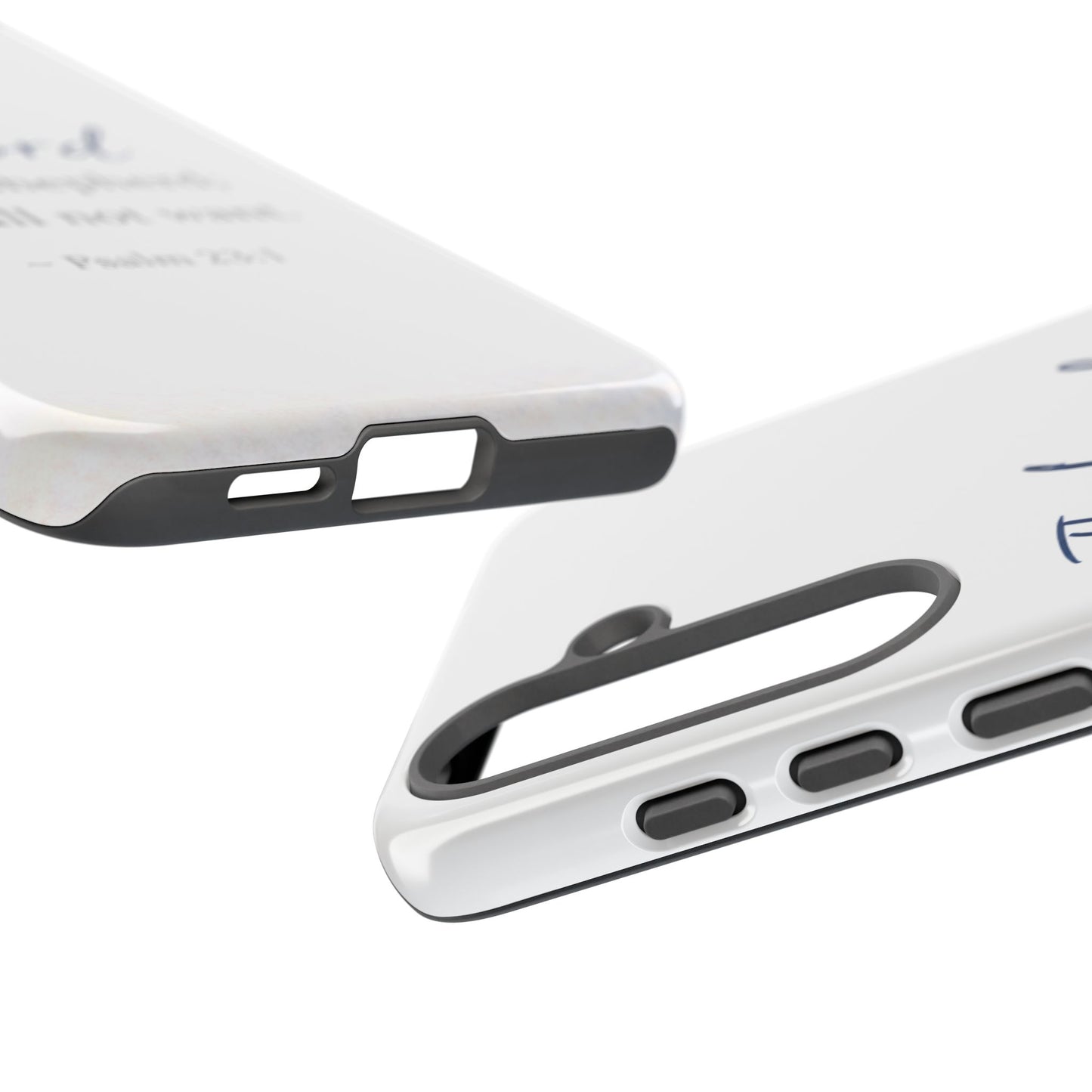 Psalm 23:1 Phone Case — "The Lord is my shepherd; I shall not want" Christian Protective Cover
