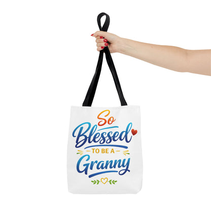 So Blessed to Be a Granny Tote Bag — Gift Tote for New Grandmothers