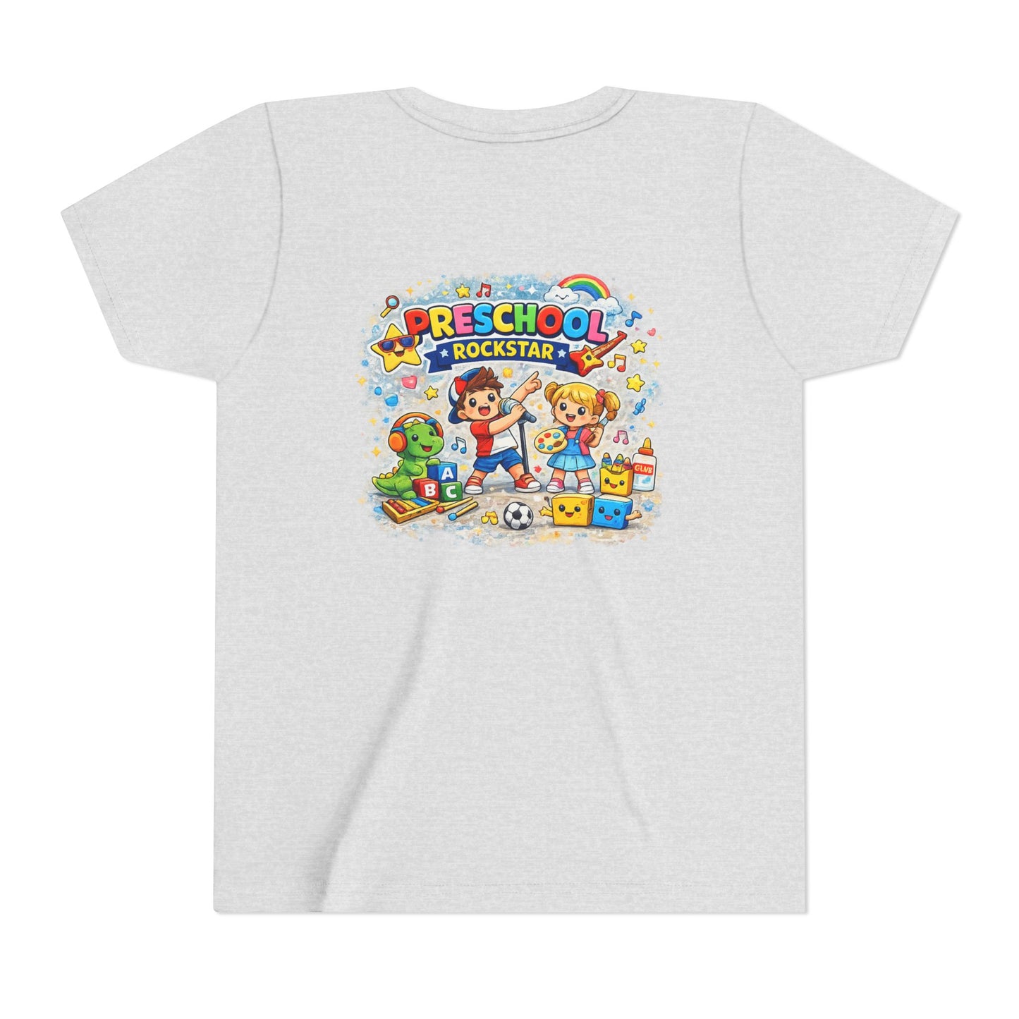 Preschool Rockstar Youth Tee — Cute Back-to-School Toddler Shirt