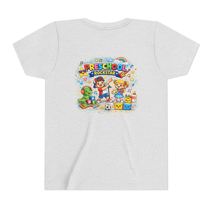 Preschool Rockstar Youth Tee — Cute Back-to-School Toddler Shirt