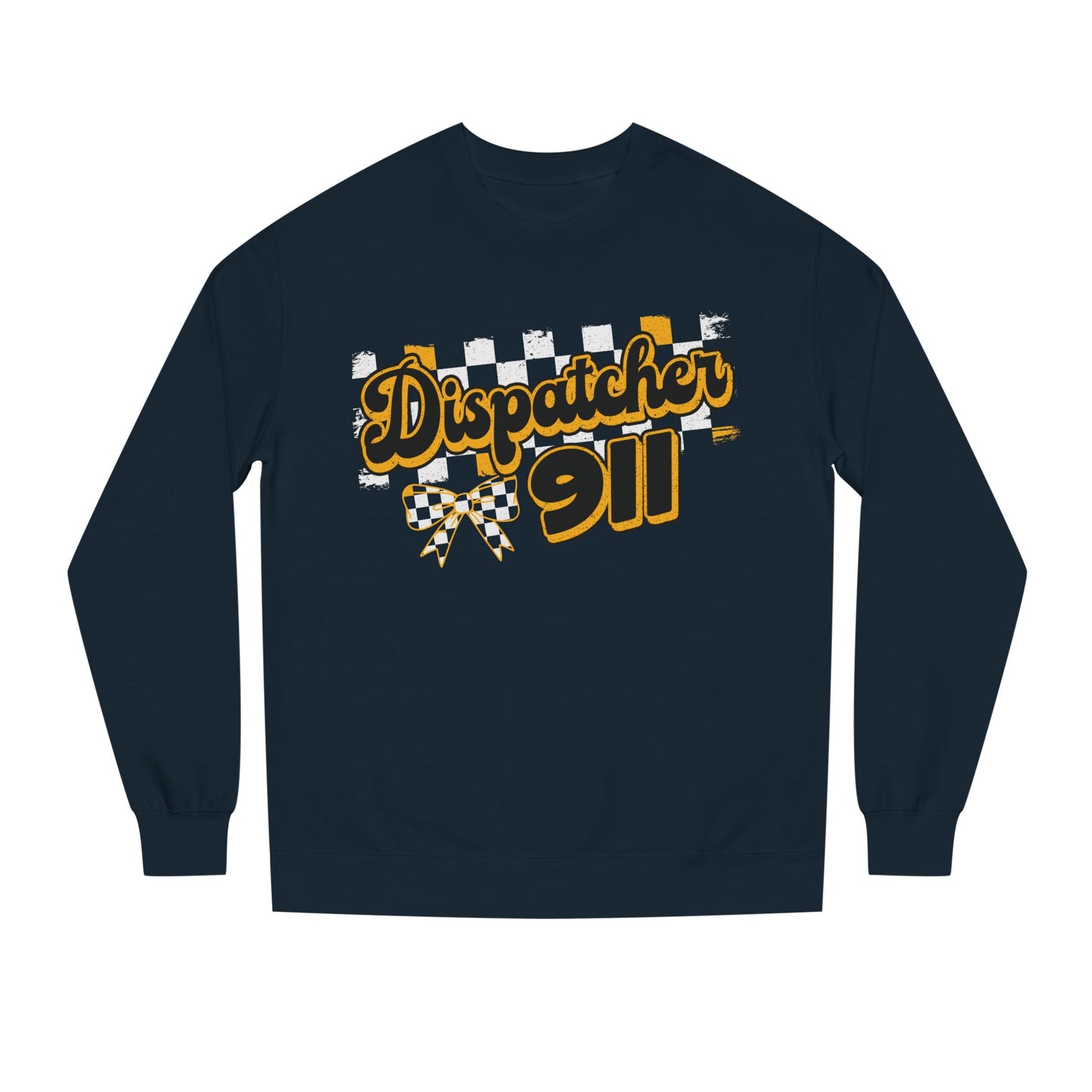 Dispatcher 911 Crewneck Sweatshirt — Emergency Dispatcher Gift