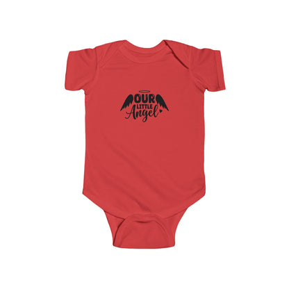 Infant Bodysuit - "Our Little Angel" Baby Onesie with Angel Wings (Newborn Gift)