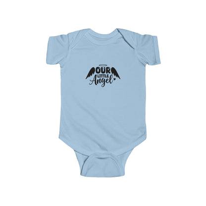 Infant Bodysuit - "Our Little Angel" Baby Onesie with Angel Wings (Newborn Gift)